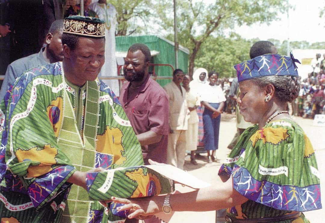 blaise compaore-direct dialogue women's day burkina faso